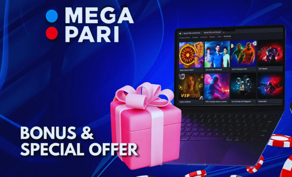 bonus code for casino in Megapari